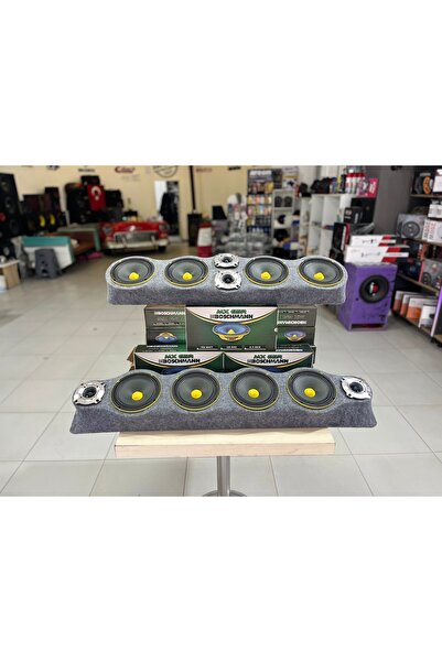 Boschman 4 -16 cm midrange 2 Dom tiz 1 pandizot kampanyalı set oto hoparlör s...