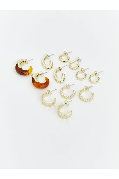 LC Waikiki مجموعة من 6 قطع من الأقراط النسائية من متجر فريزن ستور