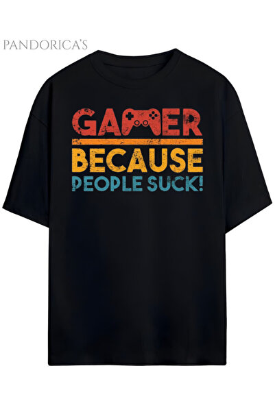 Grafftee Clothing Tricou unisex din bumbac cu imprimeu scris Pandorica's Game...