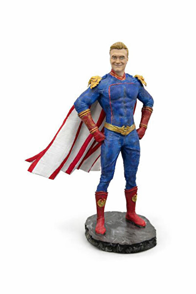 3D Homelander - The Boys Figür - 18 cm - Hediyelik/Koleksiyonluk