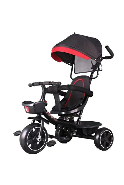 Leno Three-Wheel Push Stroller For Kids With Sun Canopy