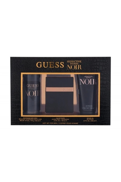 Guess Seductive Noir Homme, Eau de toilette, 100 ml + Deodorant 226 ml + Show...