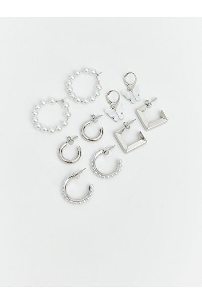 LC Waikiki مجموعة أقراط نسائية من فريزن ستور مكونة من 5 قطع