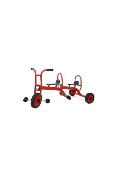 Leno Kids Tricycle With Two Seats – Suitable For Two Children Aged 2 To 5 Years
