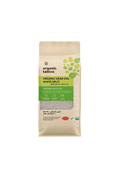 Organic Tattva عدس أسود مقشور من تاتفا (أوراد دال) 1 كجم