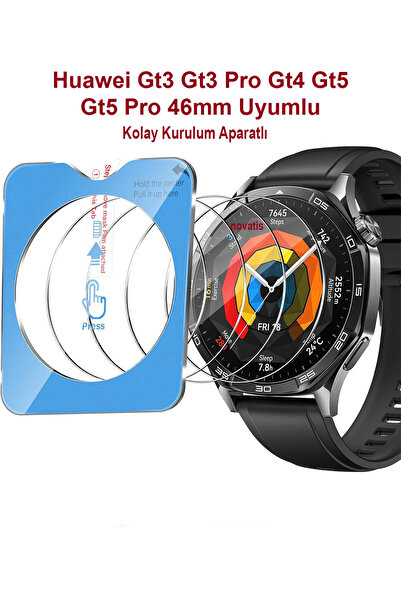 Dexmon Huawei Gt3 Gt3 Pro Gt4 Gt5 Gt5 Pro 46mm Compatible Glass Screen Protec...