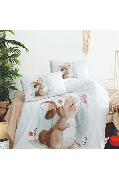 Golden طقم سرير أطفال من رابيت وورلد باللون البيج