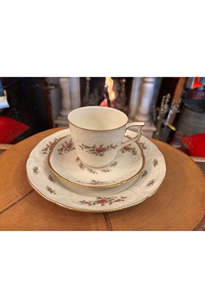 tayfuntufan antika koleksiyon Rosenthal Classic Rose Tea Coffee Cup, Cup Sauc...