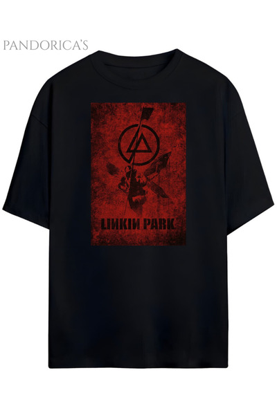 Grafftee Clothing Пандорика'с Линкин Парк Дизайн Унисекс Памучна Тениска