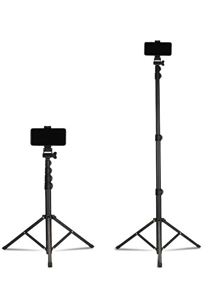 Jmary MT39 61inch Aluminum Extendable Cell Phone Tripod Stand with Selfie Sti...