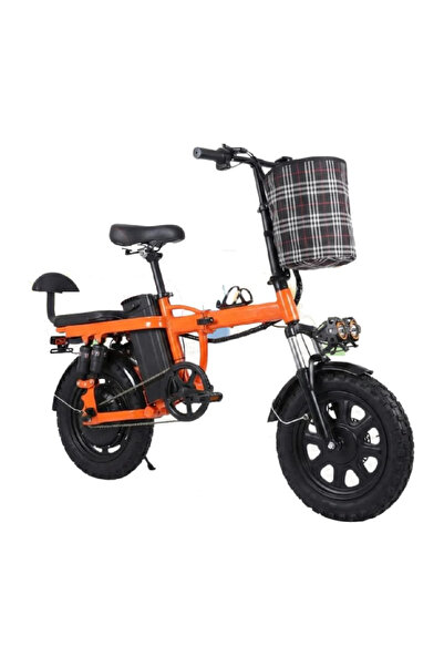 Leno 16-Inch Foldable Tubeless Electric Bike – Ideal For Long Distances - DK08L