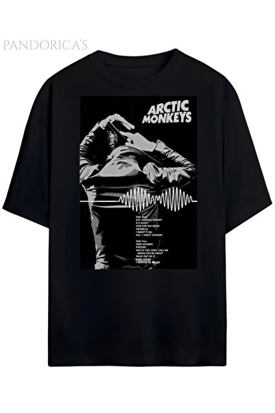 Grafftee Clothing Μπλουζάκι από βαμβάκι Unisex με σχέδιο των Arctic Monkeys τ...