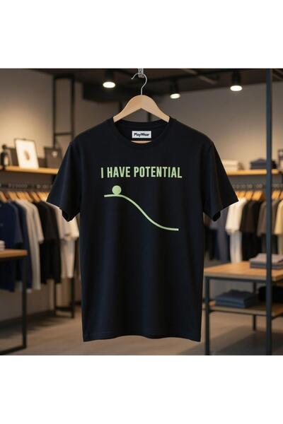 playwear Široka unisex majica sa dizajnom "Imam potencijalnu energiju"