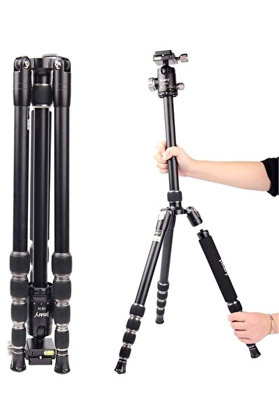 Jmary Techlife KT225+NB36-5 Feet Height Aluminium Alloy Professional Tripod a...