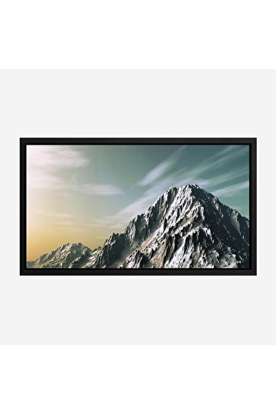 Tajridhome لوحة جبال - قمة جبلية - سماء زرقاء - هادئ - لوحات طبيعة - لوحات كا...