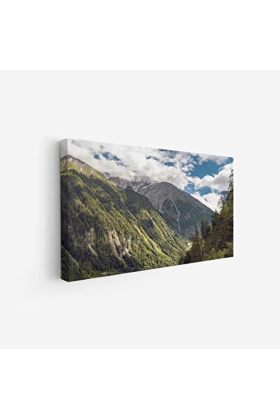 Tajridhome لوحة جبال - منظر جبلي - سماء زرقاء - هادئ - لوحات طبيعة - لوحات كا...