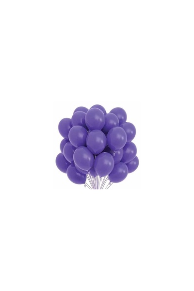 MFM Purple Lilac Color Pastel Balloon 30 Pieces