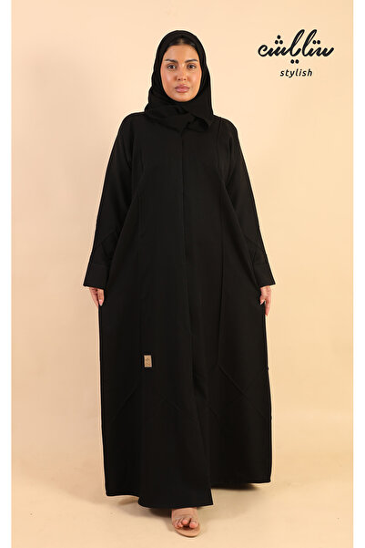 Stylish Niman Abaya, Stylish and Classic in Black
