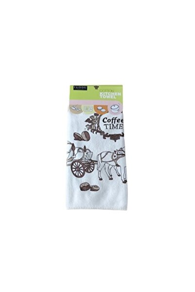 Clini Kitchen Towel, 60 x 40 cm, Coffee Time