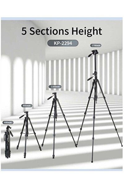 Jmary حامل أحادي القوائم أفقي قابل للدوران ذو عمود مركزي من سبائك الألومنيوم،...