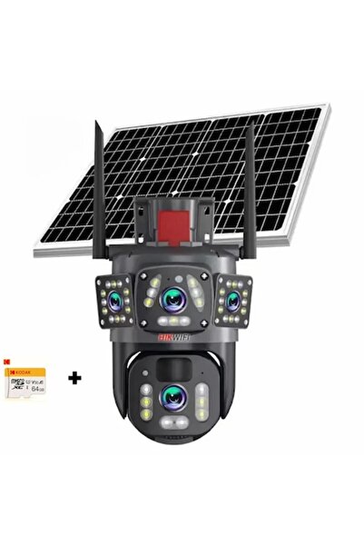 OEM Triple Solar Panel WiFi Camera SKY-3