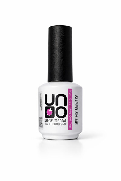 Uno Top Coat Gel Super Shine LED/UV – Non Cleansing – 15ml