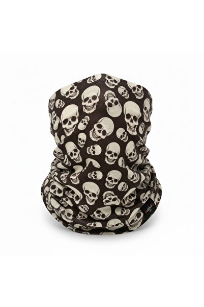 Kuru Kafa Desenli Çok Amaçlı Bandana Buff – Boyunluk