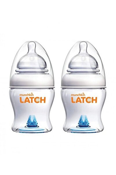 Munchkin Latch Baby Bottle Plastic 0+ Months 120ml – 2 Pack Anti-Colic Newbor...