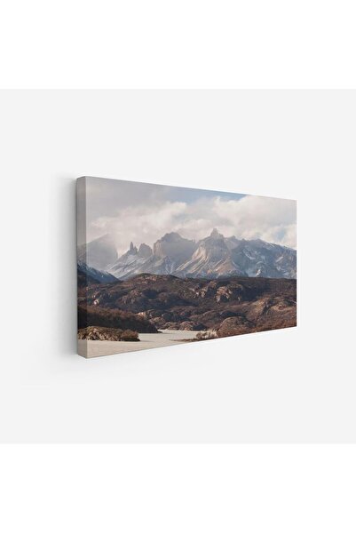 Tajridhome لوحة جبال - قمة جبلية - غيوم خفيفة - هادئ - لوحات طبيعة - لوحات كا...