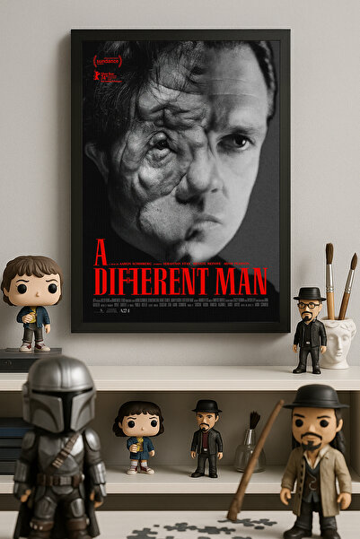 Duvarda A Different Man Αφίσα με Μαύρο Ξύλινο Πλαίσιο, Διακοσμητικός Πίνακας ...