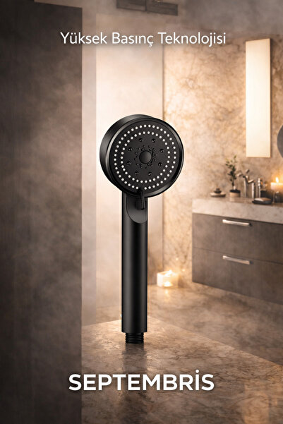 septembris AQUAFORCE 5 Fonksiyonlu Duş Başlığı