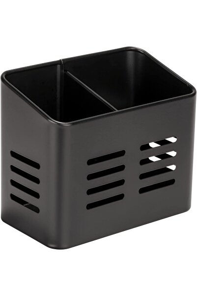 esplendor Espshopx Baco Cutlery Basket, Black Outdoor Kitchen Basket, Black P...
