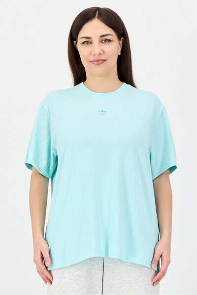 adidas Women Sportswear Fit Short Sleeve Outdoor T-shirt, Turquoise