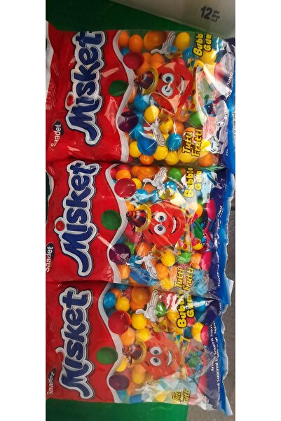 SAADET Misket Sakız 3 paket 9 gram