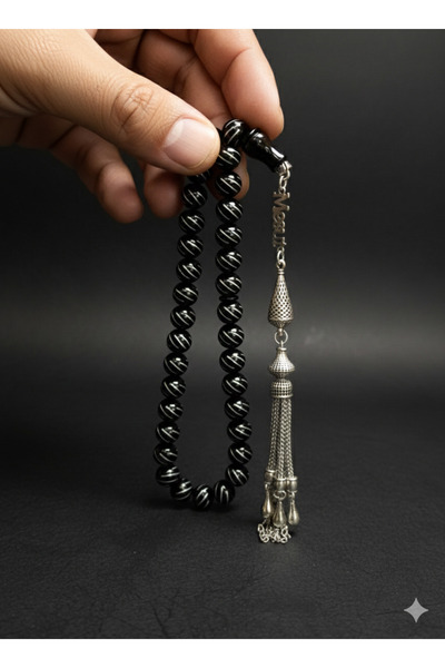 kral hediyelik Erzurum Oltu tası gümüş işlemeli gümüş isimli isme özel tasarı...