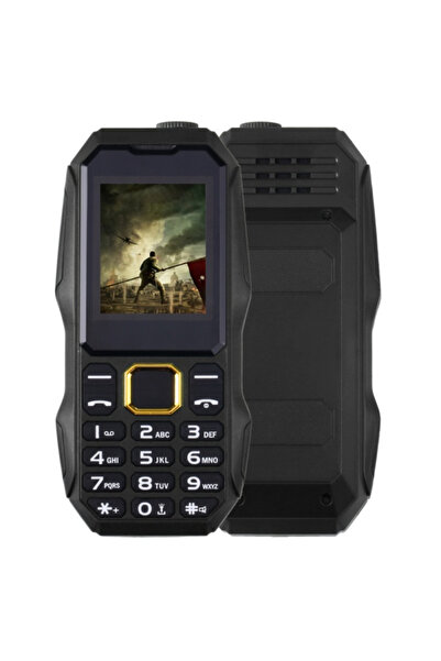 UNİBOX Military Phone, Dual Sim with Shockproof Case, High Power Battery, Fla...
