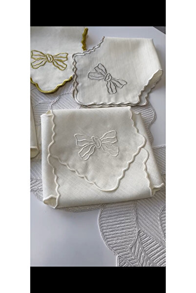 ELORA MAISON Belle Keten Ekmek Sepeti Örtüsü, Ekmeklik