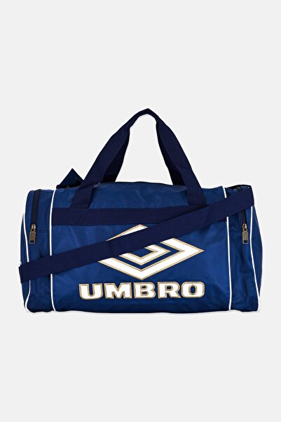 UMBRO حقيبة رياضية رجالية بشعار مطرّز ، لون كحلي