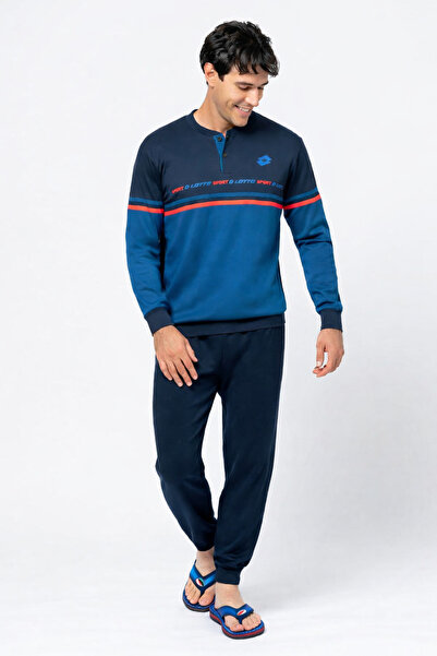 Lotto Men's pajamas LP2127, 2-piece set, Cotton