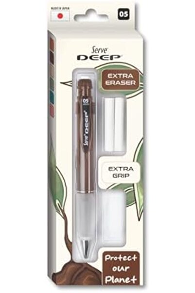 Nacario Nrcrioshop Deep Klm & & Eraser Refill Set 05mm Brown 1201248