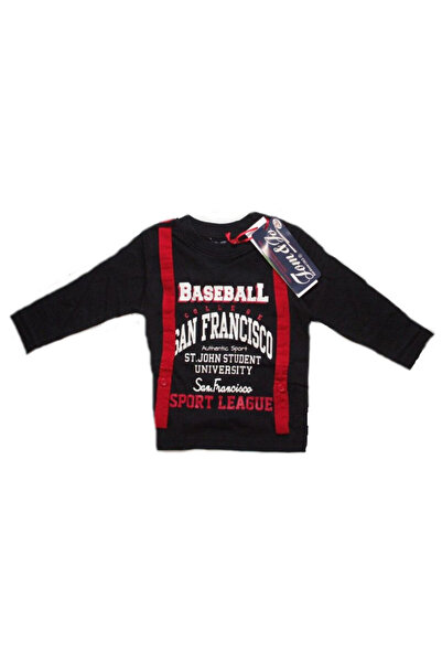 OEM Tricou negru cu bretele Tom&Jo pentru băieți