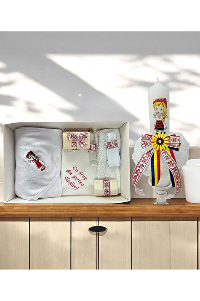 Botez Set trusou si lumanare – traditional fetita