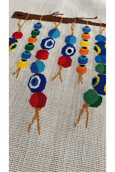 Wonderwoods Duvar dekorasyonu El Emeği Kanaviçe Etamin İşleme tablo/pano/kırlent