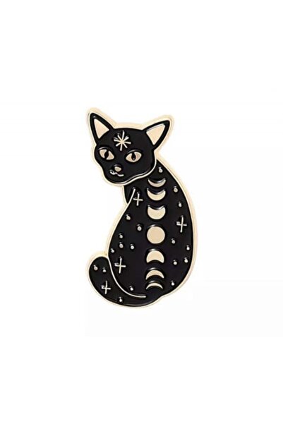 Cloud Pins بروش قط اسود