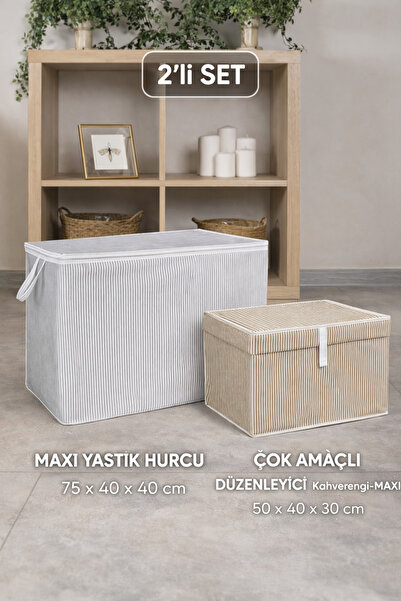 PONÇİK BEBEK Maxi Jastuk kutija za skladištenje velike veličine, maxi organiz...