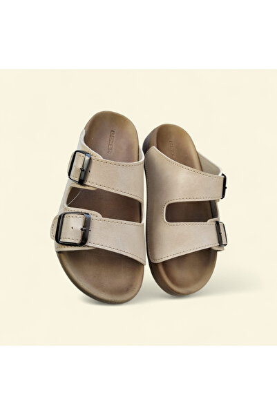 GEZER Md Textile Double Buckle New Season Slippers