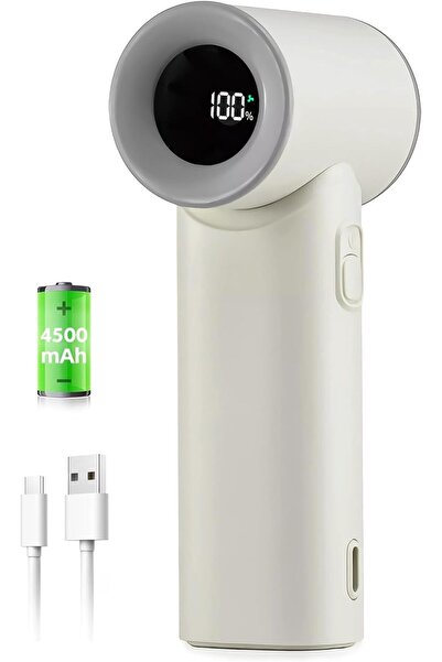 Arabest Portable Handheld Turbo Fan,5 Gear Wind,Max 15 Working Hour,Small Poc...