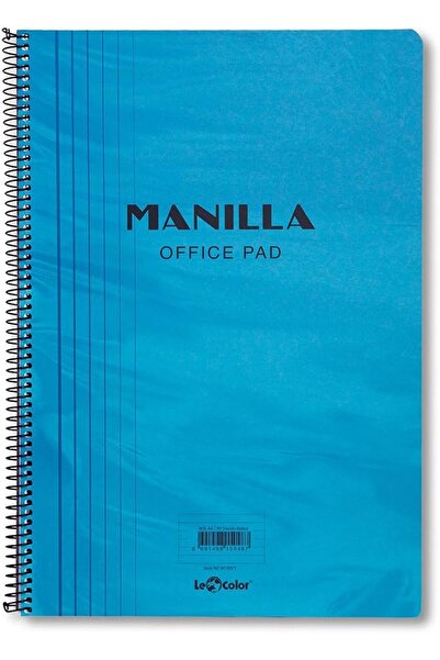 Nacario دفتر ملاحظات NrcrioShop Lé 41100/2 مانيلا بغلاف ناعم، ورق حلزوني، أزر...