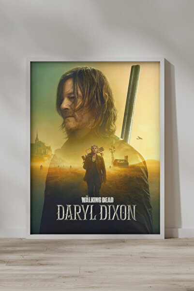 FGHGF Daryl Dixon Seri 010 The Walking Dead Çerçevesiz Poster & Duvar Tablosu