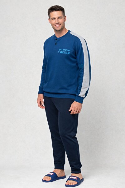 Lotto Men's pajamas LP2122, 2-piece set, Cotton
